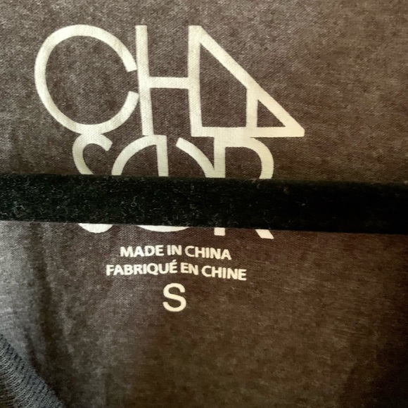 Chaser Women’s 3/4 Sleeve Baseball Graphic Tee-BNWOT! - Picture 3 of 4